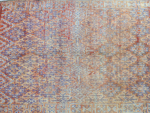 Tizzayt Vintage Moroccan Rug 7'1" x 12'9"