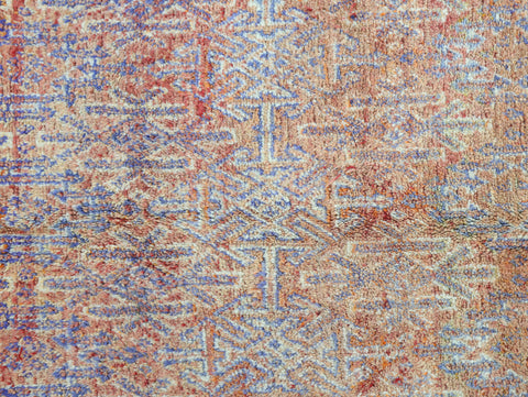 Tizzayt Vintage Moroccan Rug 7'1" x 12'9"