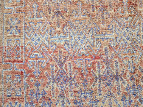 Tizzayt Vintage Moroccan Rug 7'1" x 12'9"