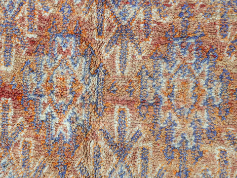 Tizzayt Vintage Moroccan Rug 7'1" x 12'9"