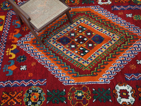 Afaw Vintage Moroccan Rug 6'4" x 14'0"