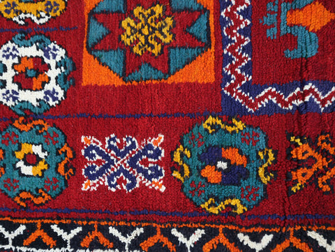 Afaw Vintage Moroccan Rug 6'4" x 14'0"