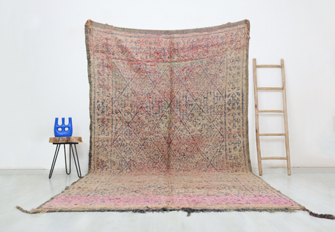 Mayssa Vintage Moroccan Rug  6'6" x11'8"