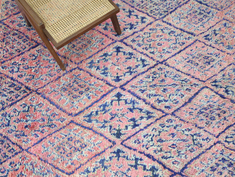 Amaynu Vintage Moroccan Rug 7'2" x 8'9"