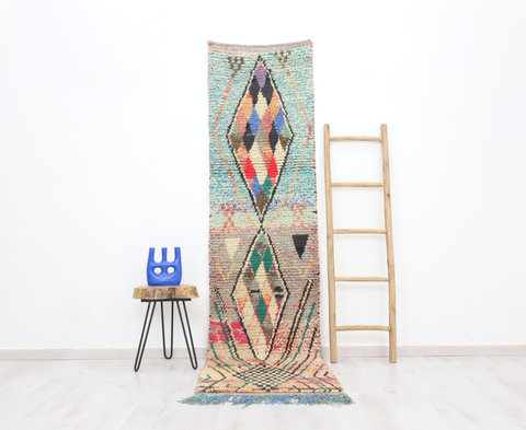 Tizya Moroccan Rug 2'4" x 9'1"