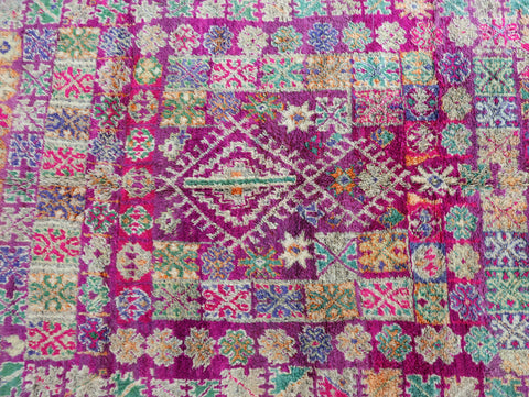 Amanouz Vintage Moroccan Rug 6'8" x 11'6"