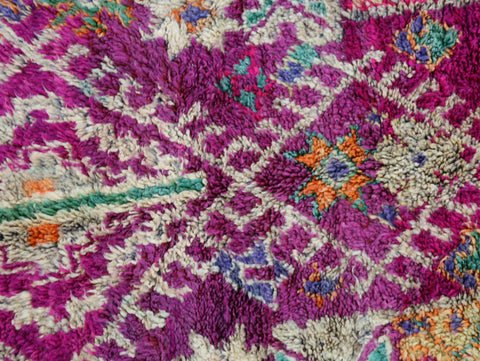 Amanouz Vintage Moroccan Rug 6'8" x 11'6"