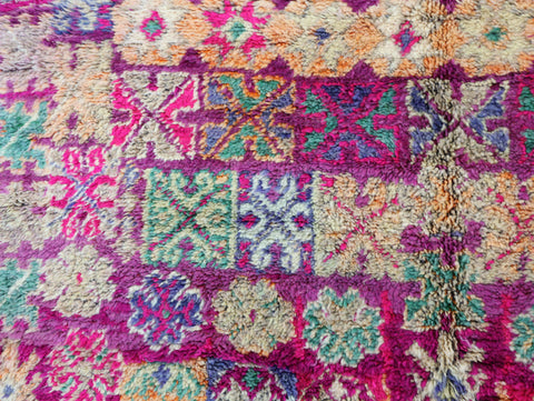 Amanouz Vintage Moroccan Rug 6'8" x 11'6"