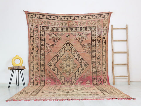 Hdda Vintage Moroccan Rug  6'3" x 11'0"