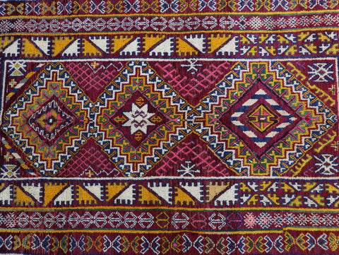 Tahala Vintage Moroccan Rug 5'2" x 10'7"