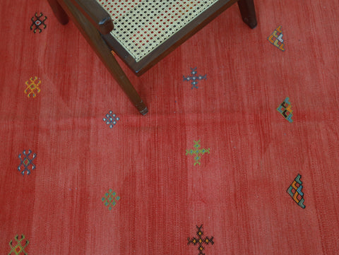 Asalas Moroccan Kilim Rug 4'9" x 8'3"