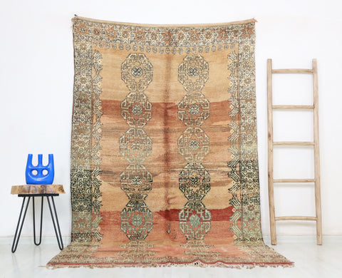 Agellid Vintage Moroccan Rug  5'1" x 8'5"