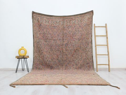 Imru Vintage Moroccan Rug 6'2" x10'7"