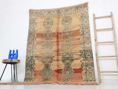 Agellid Vintage Moroccan Rug  5'1" x 8'5"