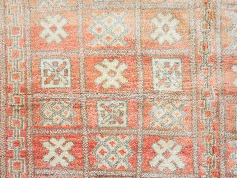 Yalouz Vintage Moroccan Rug  4'1" x 5'3"