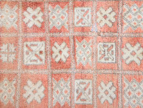 Yalouz Vintage Moroccan Rug  4'1" x 5'3"