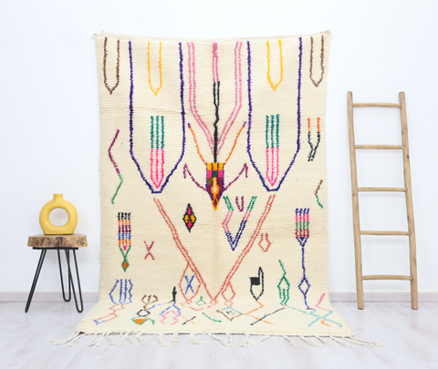 Illi Moroccan Rug 5'2" x 8'3"