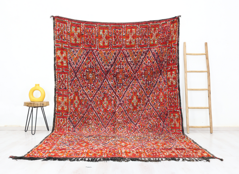 Tazira Vintage Moroccan Rug 6'5" x 10'4"