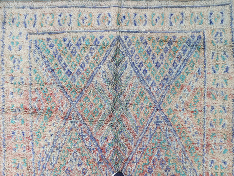 Tasekurte Vintage Moroccan Rug 5'8" x 10'5"