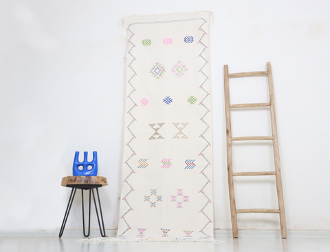 Tizrit Cactus Silk Rug 2'5" X 9'6"