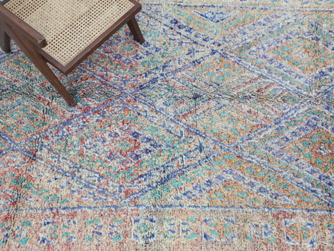 Tasekurte Vintage Moroccan Rug 5'8" x 10'5"