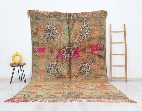 Tifran Vintage Moroccan Rug 6'4" x 10'8"