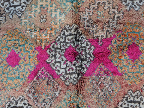 Tifran Vintage Moroccan Rug 6'4" x 10'8"