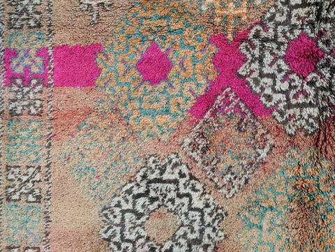 Tifran Vintage Moroccan Rug 6'4" x 10'8"
