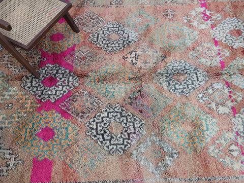 Tifran Vintage Moroccan Rug 6'4" x 10'8"