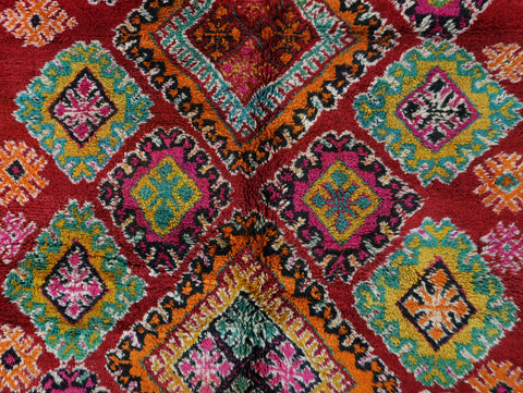 Aghrib Vintage Moroccan Rug 6'6" x 9'4"