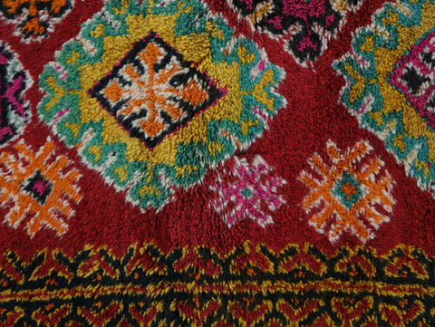 Aghrib Vintage Moroccan Rug 6'6" x 9'4"