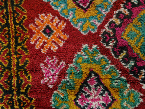 Aghrib Vintage Moroccan Rug 6'6" x 9'4"