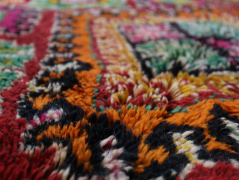 Aghrib Vintage Moroccan Rug 6'6" x 9'4"