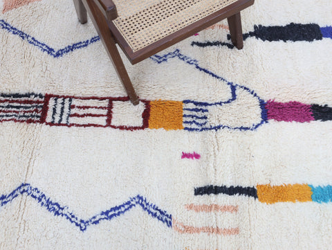 Ider Moroccan Rug 5'8" x 9'1"