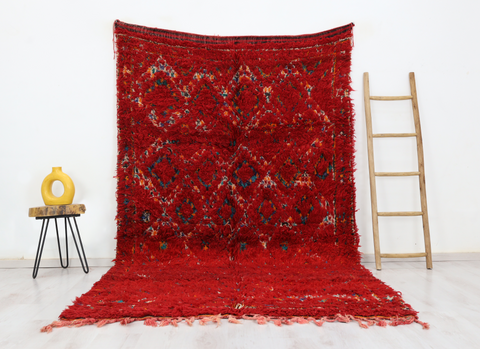Ameskar Vintage Moroccan Rug 5'9" x 10'0"
