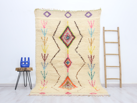 Amghar Moroccan Rug 5'1" x 8'3"