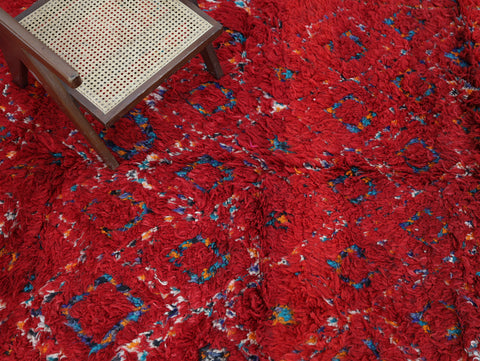 Ameskar Vintage Moroccan Rug 5'9" x 10'0"