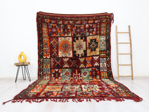 Asays Vintage Moroccan Rug 6'6" x 11'3"