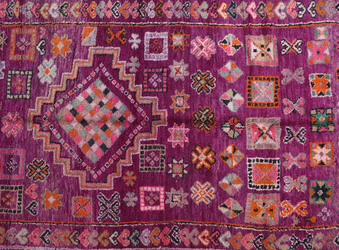 Taklit Vintage Moroccan Rug 6'1" x 13'5"