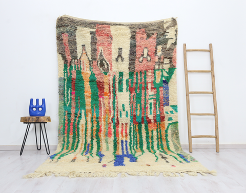 Furisa Moroccan Rug 5'5" x 9'3"