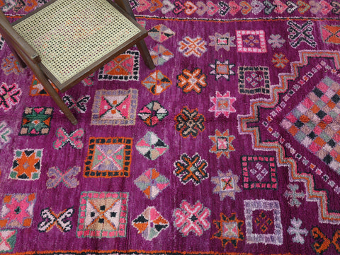 Taklit Vintage Moroccan Rug 6'1" x 13'5"