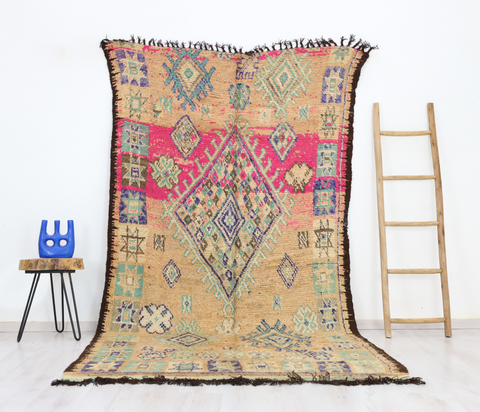 Talat Vintage Moroccan Rug 5'2" x 9'5"