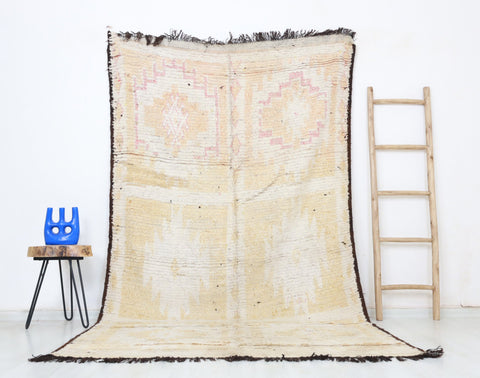 Izhir Vintage Moroccan Rug  5'2" x 9'6"
