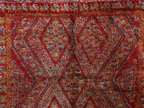Afaghis Vintage Moroccan Rug 6'6" x 12'5"