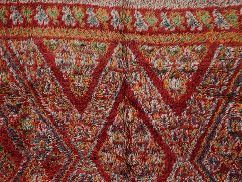 Afaghis Vintage Moroccan Rug 6'6" x 12'5"
