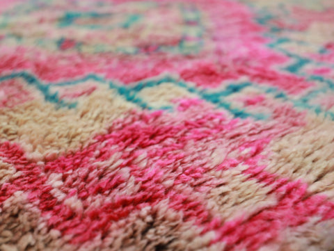 Ahaszi Vintage Moroccan Rug  6'0" x9'8"
