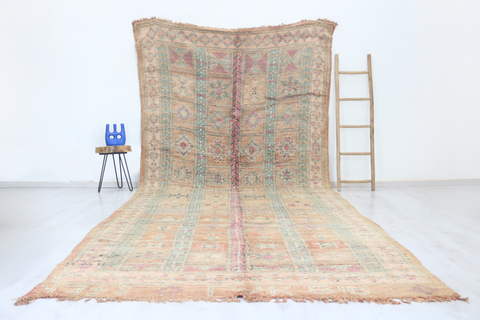 Ameksa Vintage Moroccan Rug 6'9" x 17'0"