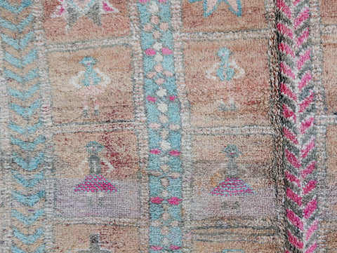 Ameksa Vintage Moroccan Rug 6'9" x 17'0"