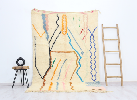 Lalla Moroccan Rug 5'2" x 7'8"