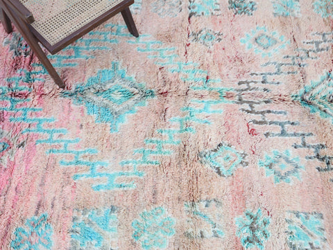 Zahira Vintage Moroccan Rug 6'7" x 10'5"